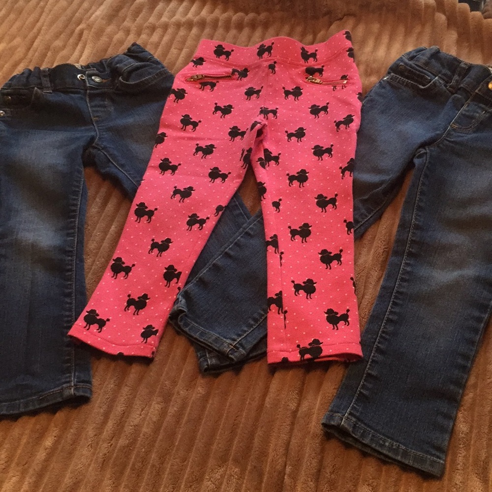 Girls denim and jeggings children’s place pants